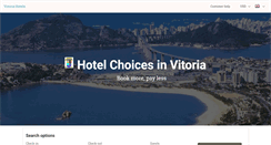 Desktop Screenshot of hotelsinvitoria.com